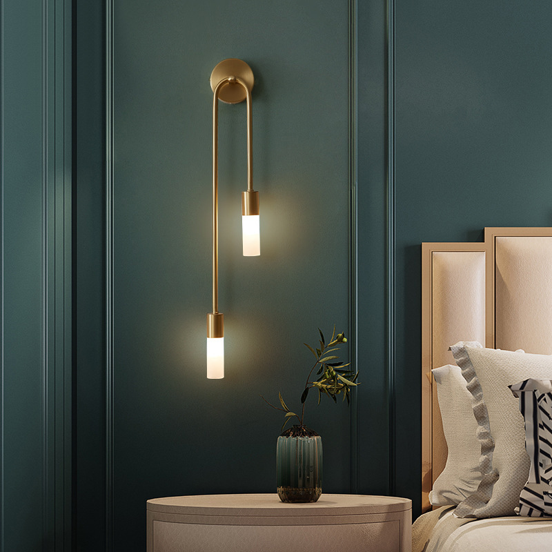 Room Lighting Bedroom Decor - โคมไฟติดผนังสไตล์เรโทร สำหรับห้องนั่งเล่น ทางเดิน ห้องนอน โคมไฟข้างเตียง สไตล์นอร์ดิก