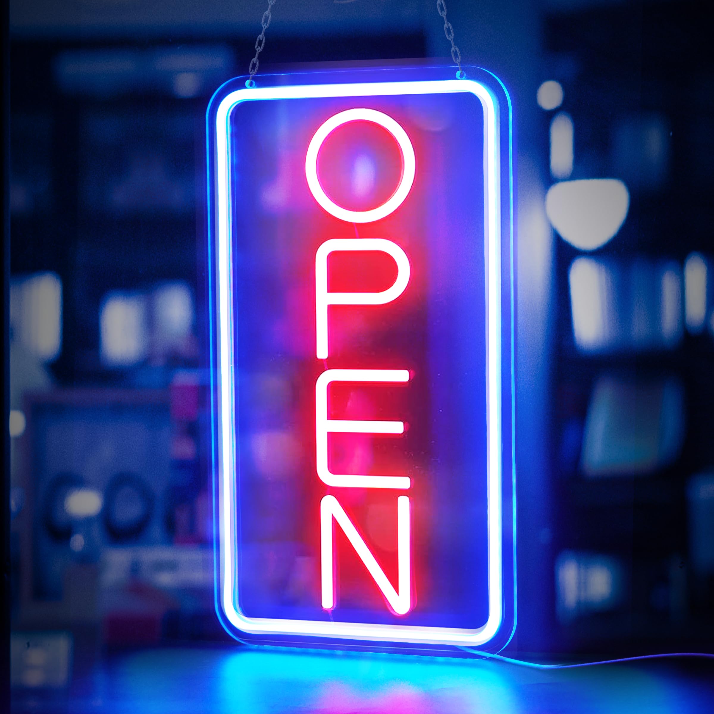 Decor Lighting Opening Hours - ป้ายไฟนีออน LED แบบเปิด, ป้ายแสดงเวลาทำการ, ไฟติดผนัง LED
