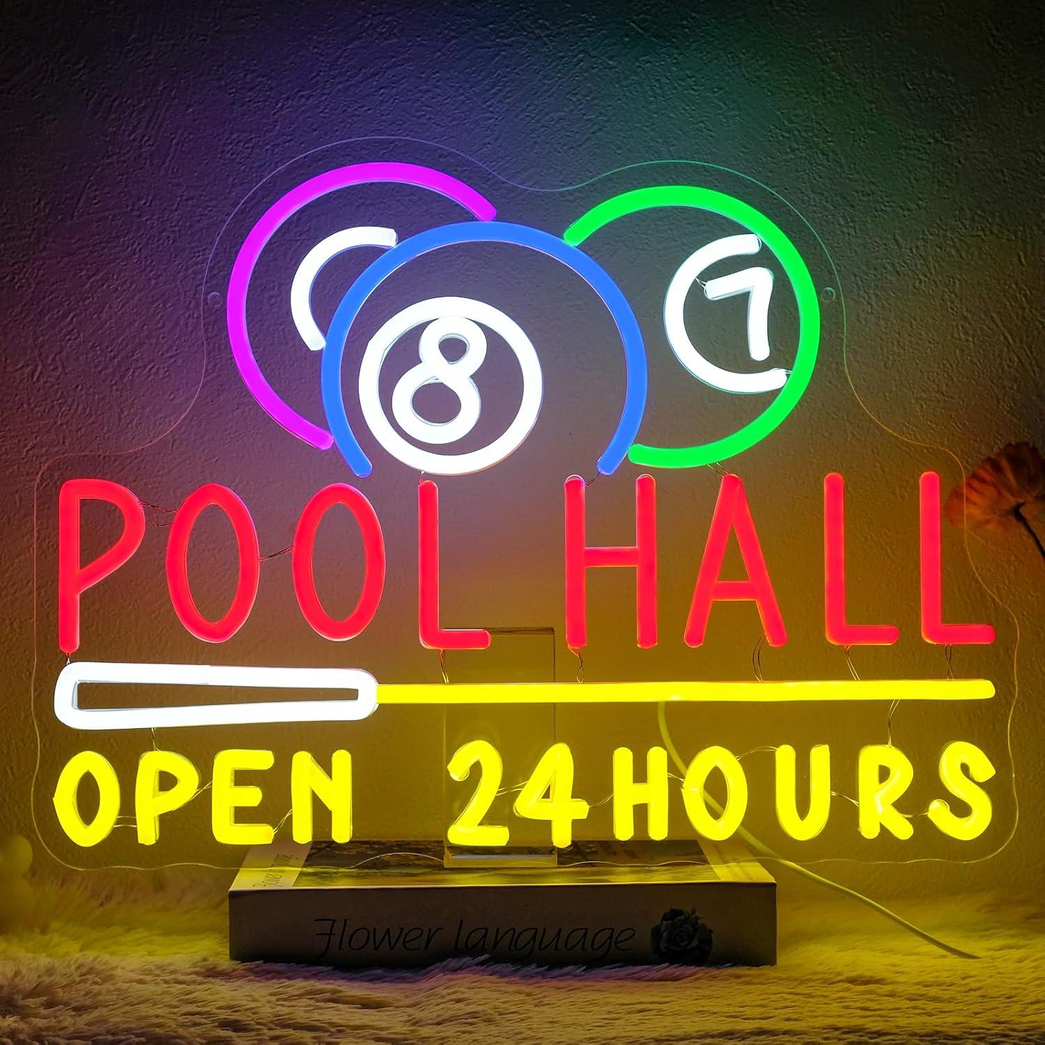 Decor Lighting Opening Hours - ป้ายไฟนีออน 