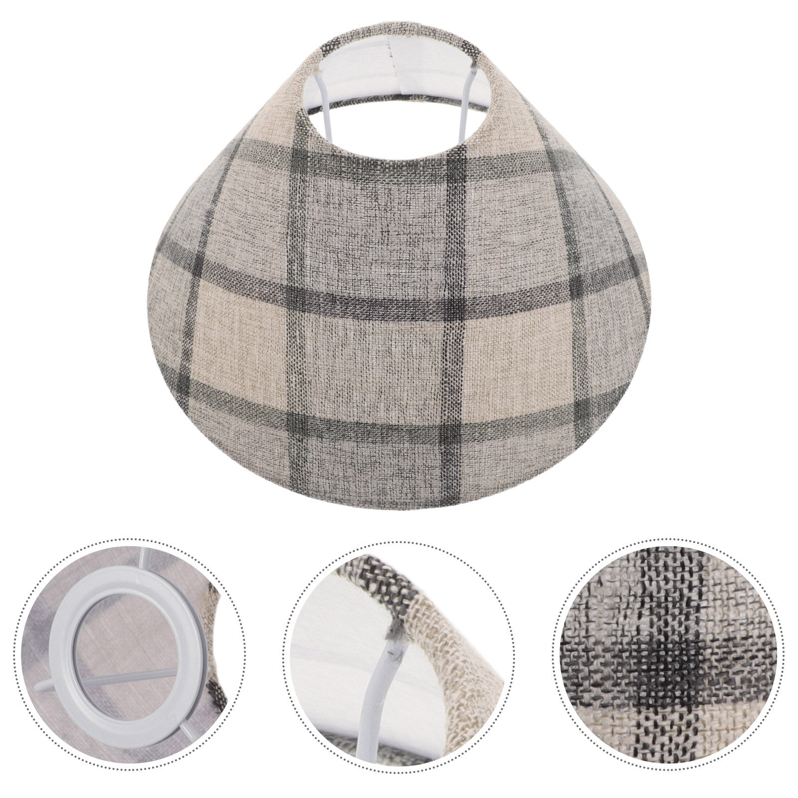 โคมไฟทรงกลองผ้าลายสก็อตคลาสสิก - Decor Timeless Lighting บทวิจารณ์และราคา