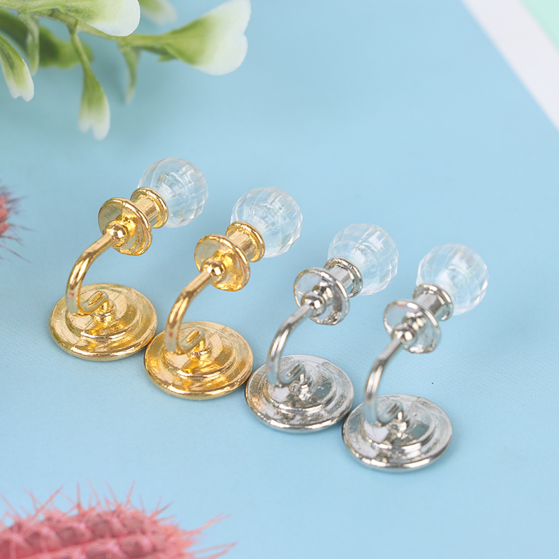 1 คู่ 1:12 Dollhouse Miniature - Lighting Decor House บทวิจารณ์และราคา