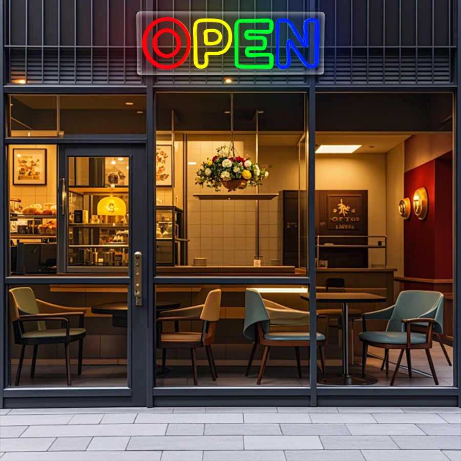 ป้ายไฟ LED นีออนแบบเปิด ป้ายแส - Decor Lighting Opening Hours บทวิจารณ์และราคา