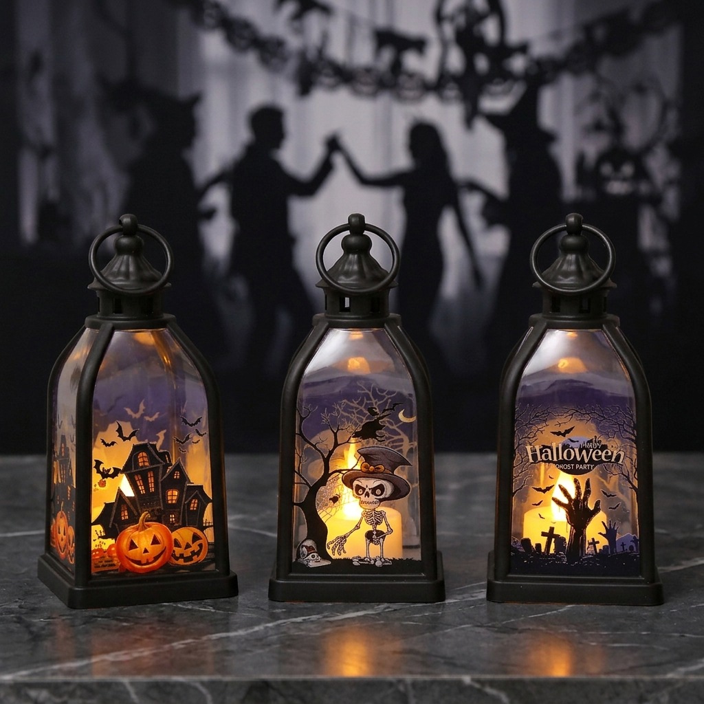 โคมไฟ LED แขวนธีมปราสาทผีฮาโลว - Lighting Decor House บทวิจารณ์และราคา