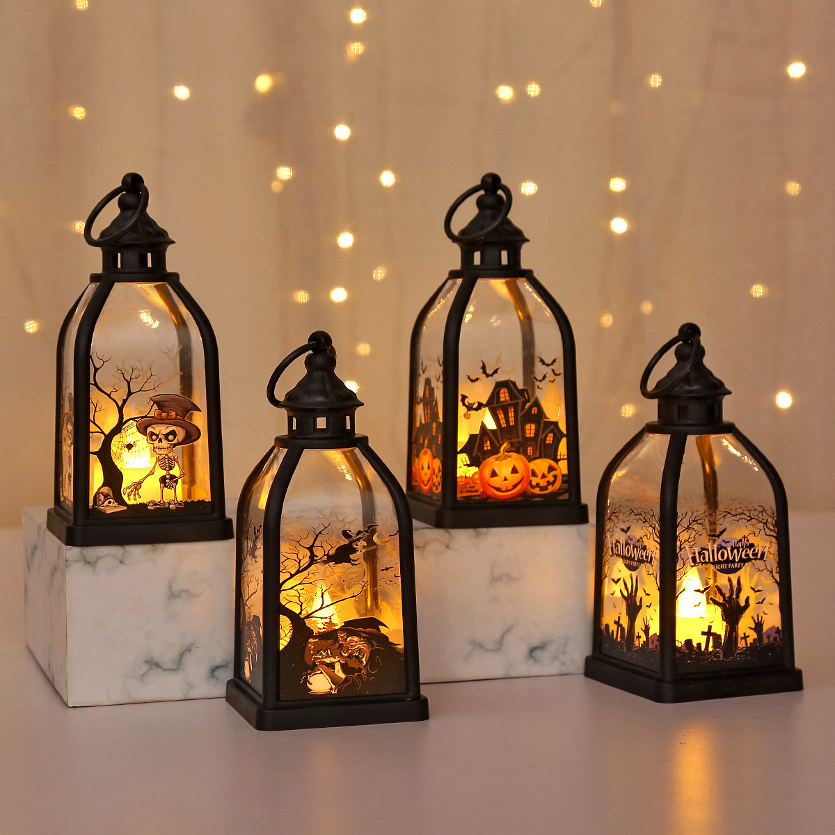 โคมไฟ LED แขวนธีมปราสาทผีฮาโลว - Lighting Decor House บทวิจารณ์และราคา