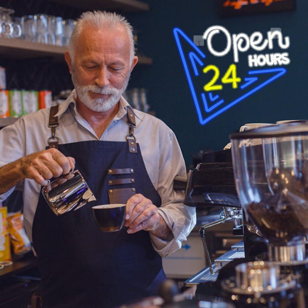 ป้ายไฟนีออนเปิด 24 ชั่วโมง ไฟ  - Decor Lighting Opening Hours บทวิจารณ์และราคา