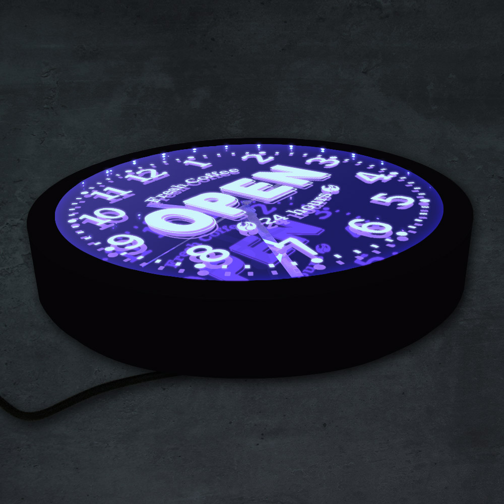 กาแฟสดเปิด 24 ชั่วโมง LED ป้าย - Decor Lighting Opening Hours บทวิจารณ์และราคา