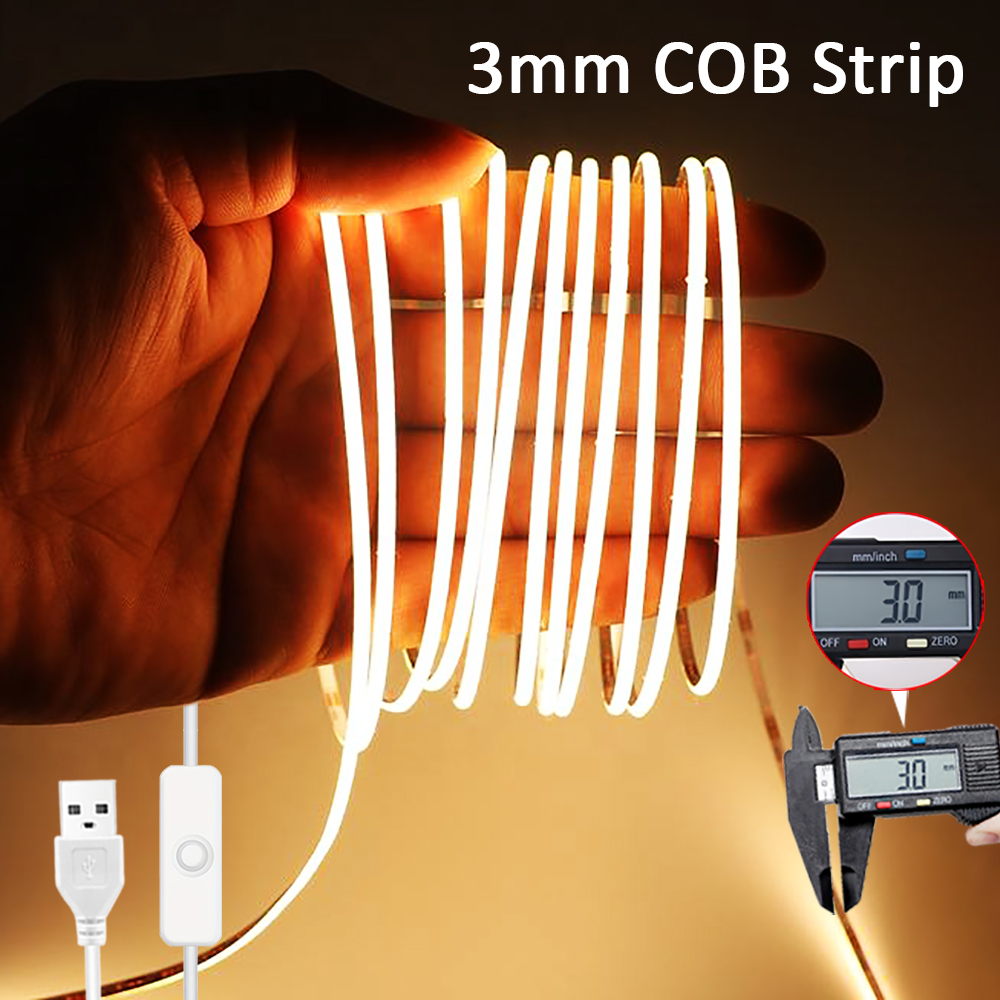 ไฟ LED COB แบบยืดหยุ่นขนาด 3 ม - Decor Lighting Hours บทวิจารณ์และราคา