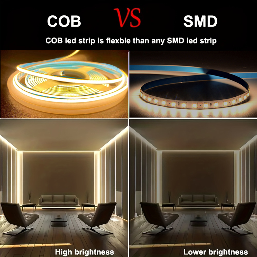 ไฟ LED COB แบบยืดหยุ่นขนาด 3 ม - Decor Lighting Hours บทวิจารณ์และราคา