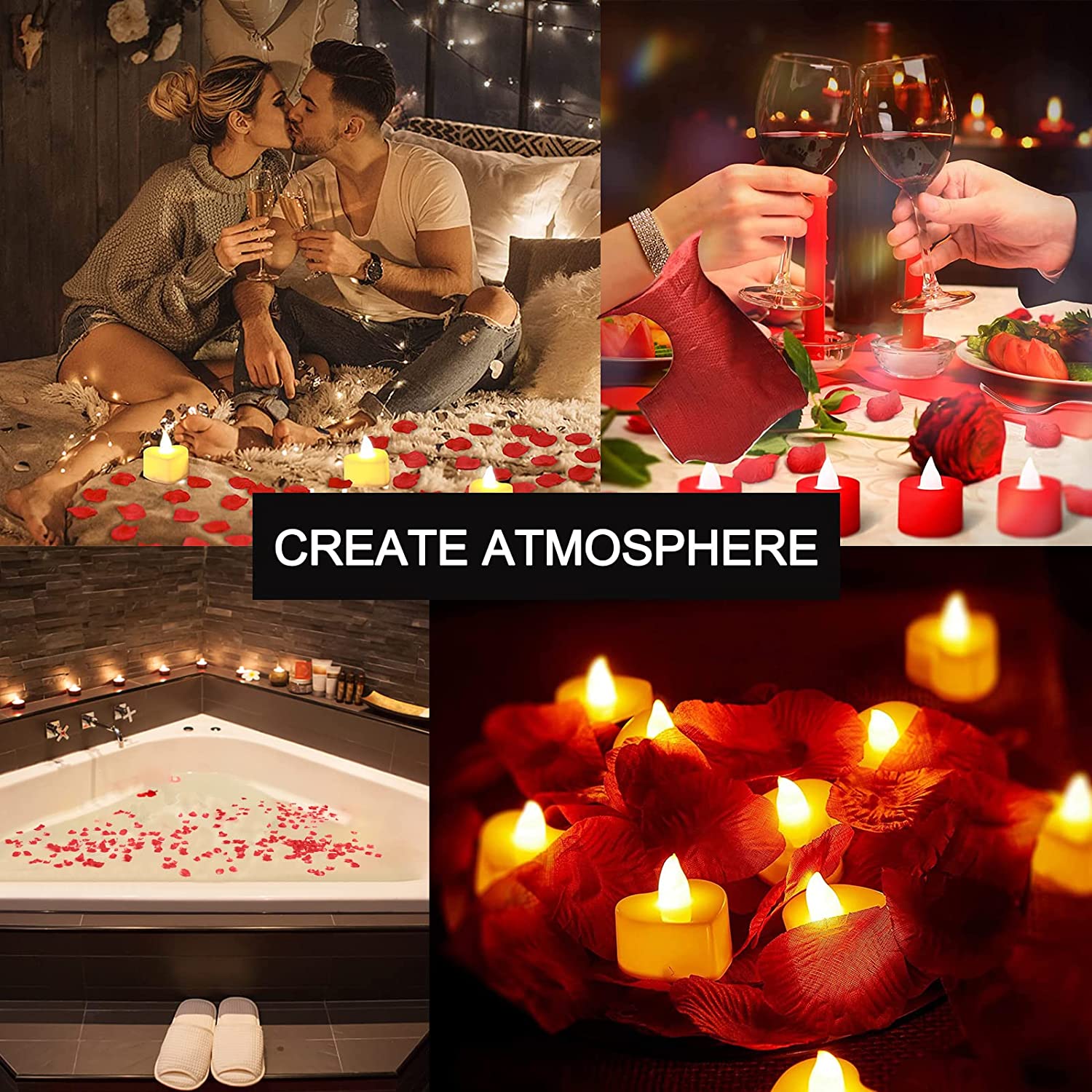 12/24Pcs Flameless ไฟ LED ชาเท - Decor Lighting Hours บทวิจารณ์และราคา