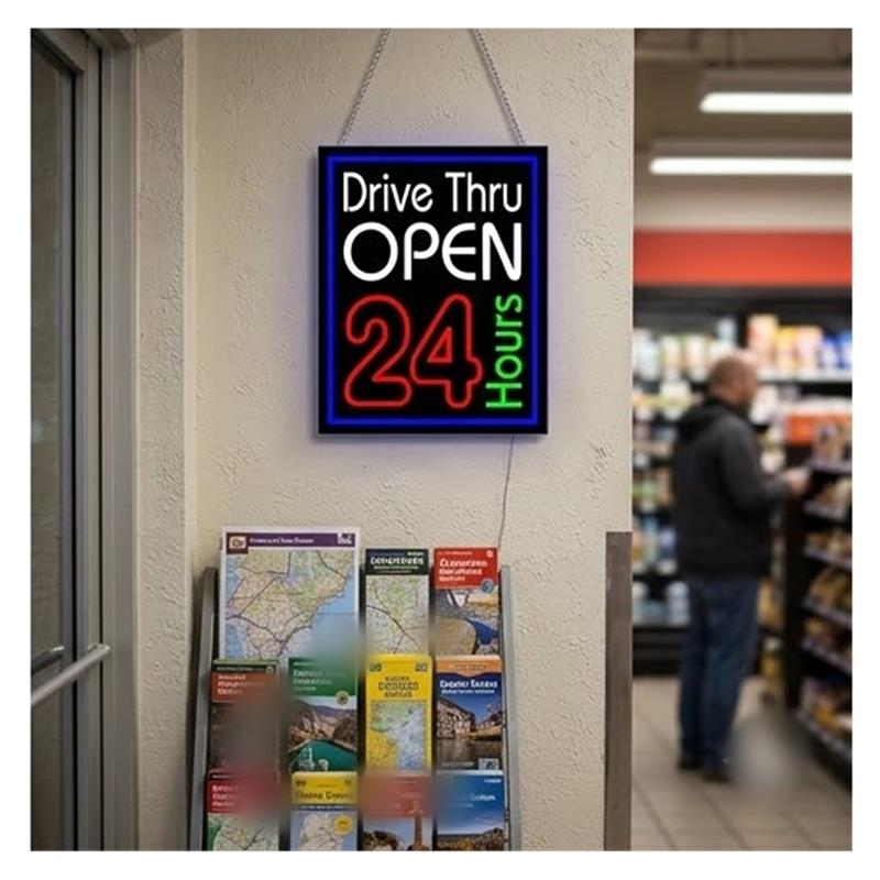 ป้ายไฟนีออนแบบหรี่แสงได้ 24 ชั - Decor Lighting Opening Hours บทวิจารณ์และราคา
