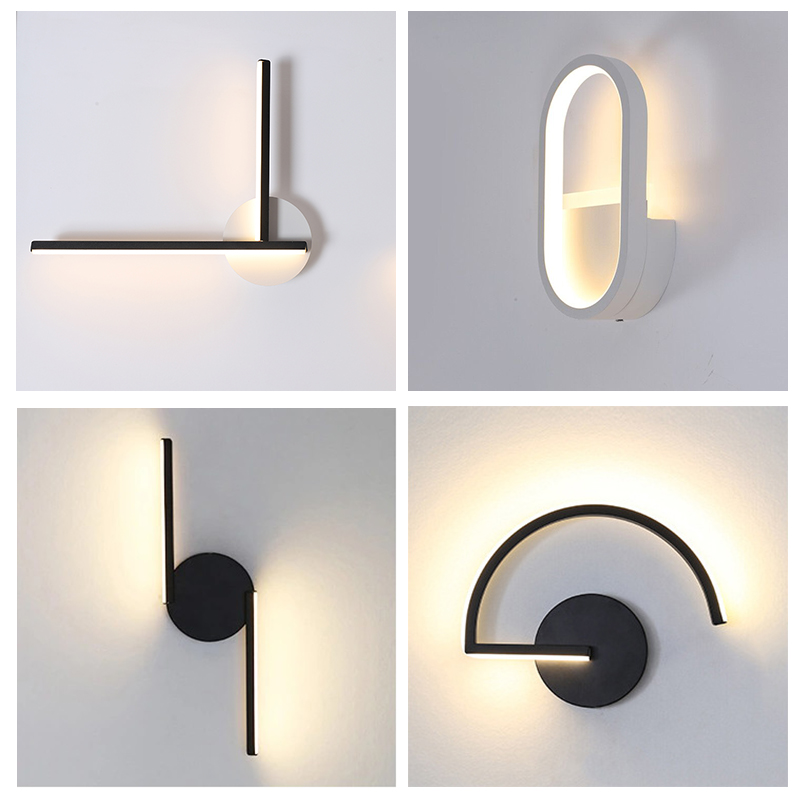 โคมไฟติดผนัง LED สไตล์นอร์ดิกส - Room Lighting Bedroom Decor บทวิจารณ์และราคา