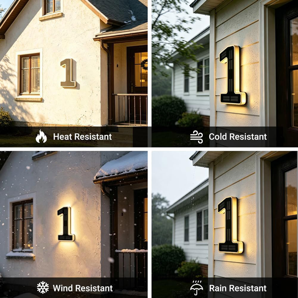 ไฟส่องเลขที่บ้านพลังงานแสงอาทิ - Lighting Decor House บทวิจารณ์และราคา