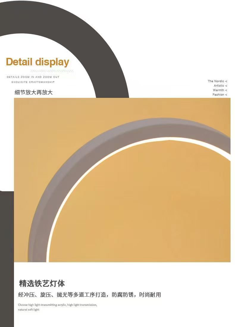 โคมไฟตั้งโต๊ะวงแหวน LED ขนาด 2 - Room Lighting Bedroom Decor บทวิจารณ์และราคา