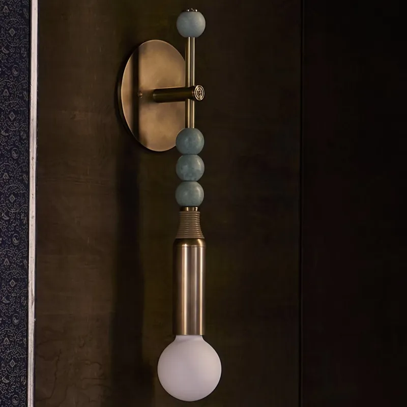 โคมไฟติดผนังสไตล์นอร์ดิกวินเทจ - Room Lighting Bedroom Decor บทวิจารณ์และราคา