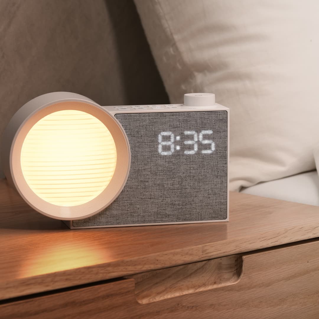นาฬิกาปลุกพร้อมไฟ LED WILIT พร - Room Lighting Bedroom Decor บทวิจารณ์และราคา