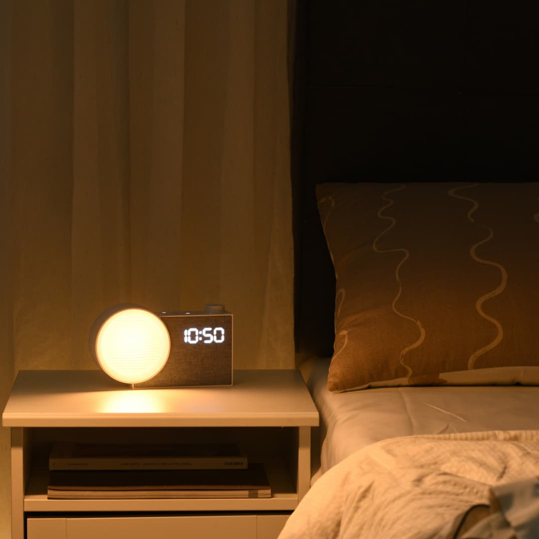 นาฬิกาปลุกพร้อมไฟ LED WILIT พร - Room Lighting Bedroom Decor บทวิจารณ์และราคา