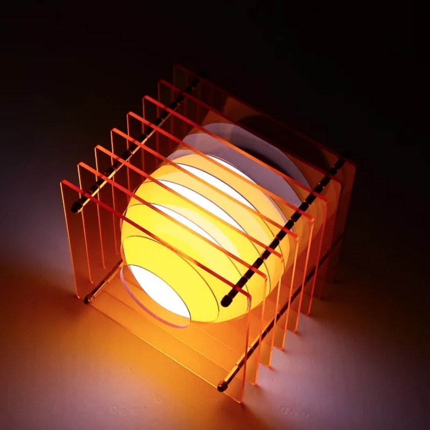 โคมไฟดวงจันทร์ DIY อะคริลิกหลา - Home Lighting And Decor บทวิจารณ์และราคา