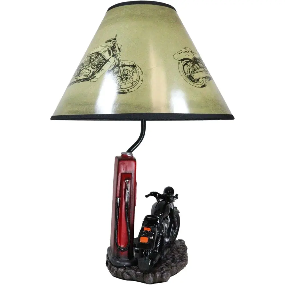 โคมไฟตั้งโต๊ะรูปปั๊มน้ำมันรถมอ - Home Lighting And Decor บทวิจารณ์และราคา