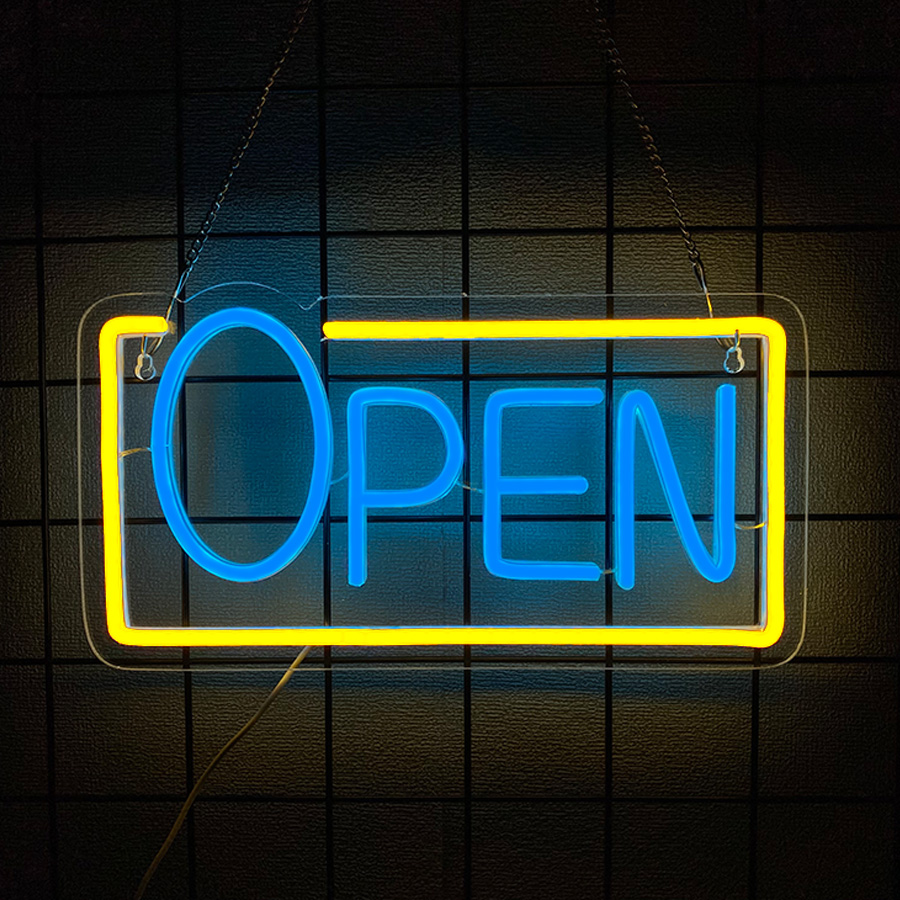 ป้ายไฟนีออน LED เปิดตลอด 24 ชั - Decor Lighting Opening Hours บทวิจารณ์และราคา
