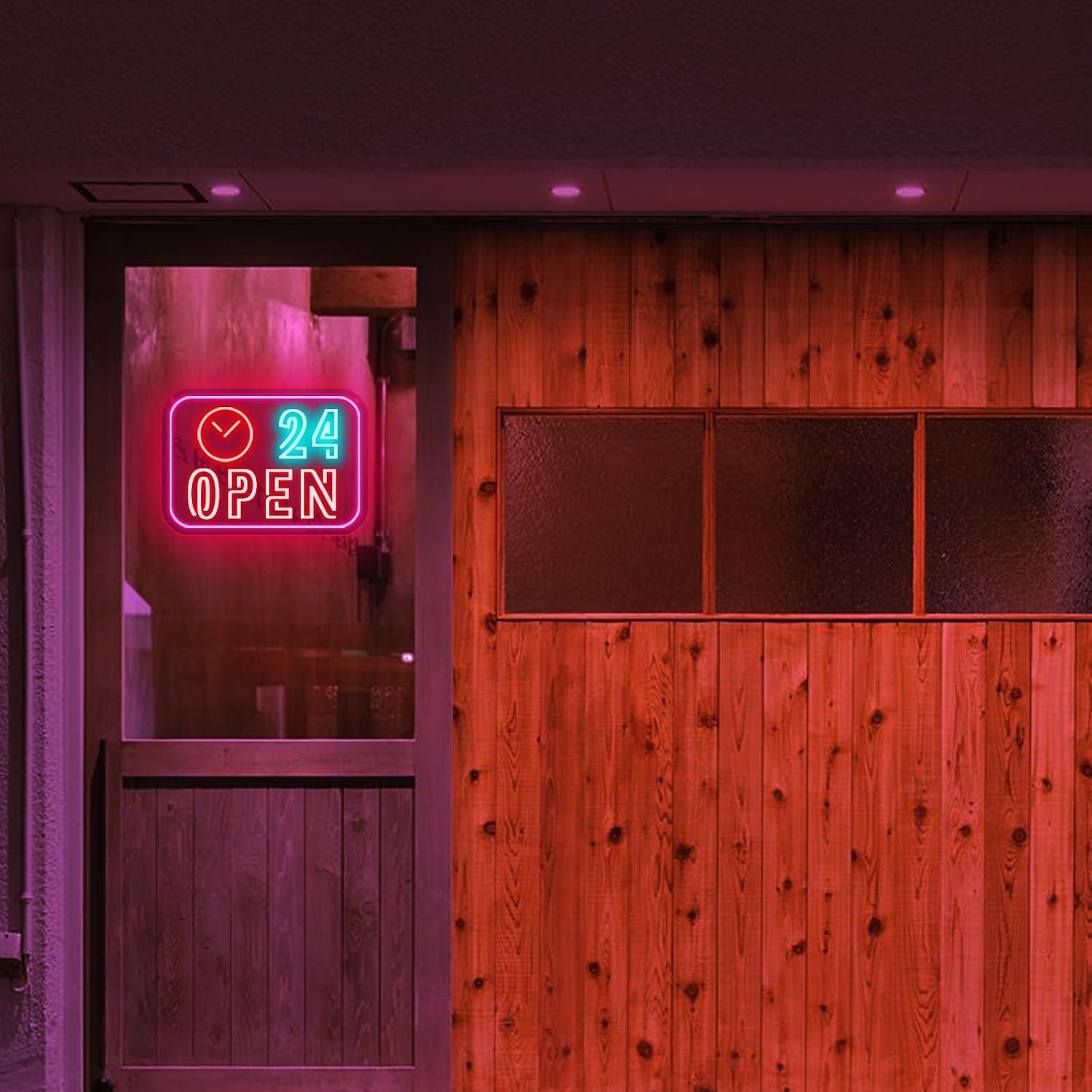 ป้ายไฟนีออนแบบเปิดตลอด 24 ชั่ว - Decor Lighting Opening Hours บทวิจารณ์และราคา