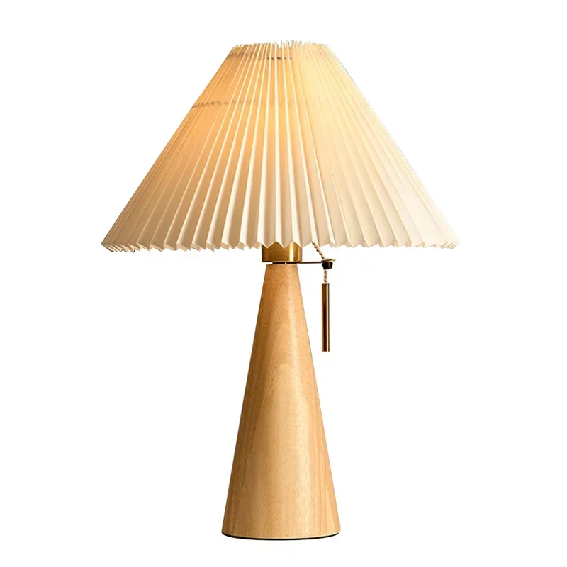 โคมไฟตั้งโต๊ะแบบจีบย้อนยุค โคม - Home Lighting And Decor บทวิจารณ์และราคา