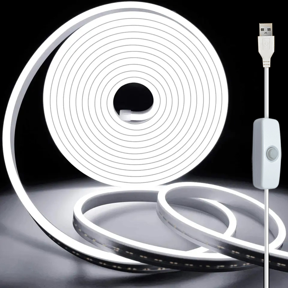 ไฟ LED แบบแถบ 5V ไฟนีออนแบบเชื - Decor Lighting Hours บทวิจารณ์และราคา